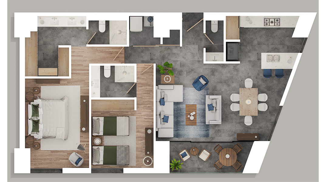 departamento tipo b 2